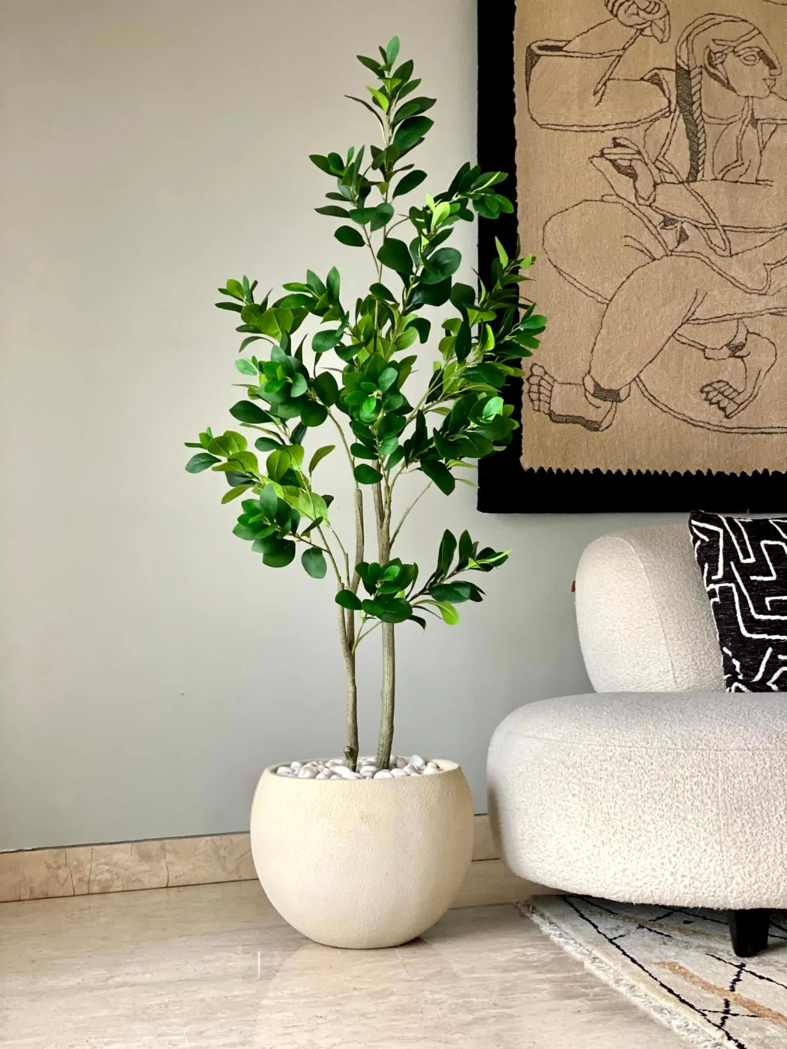 Artificial Wild Peperomia Plant - 5 Feet - Image 4