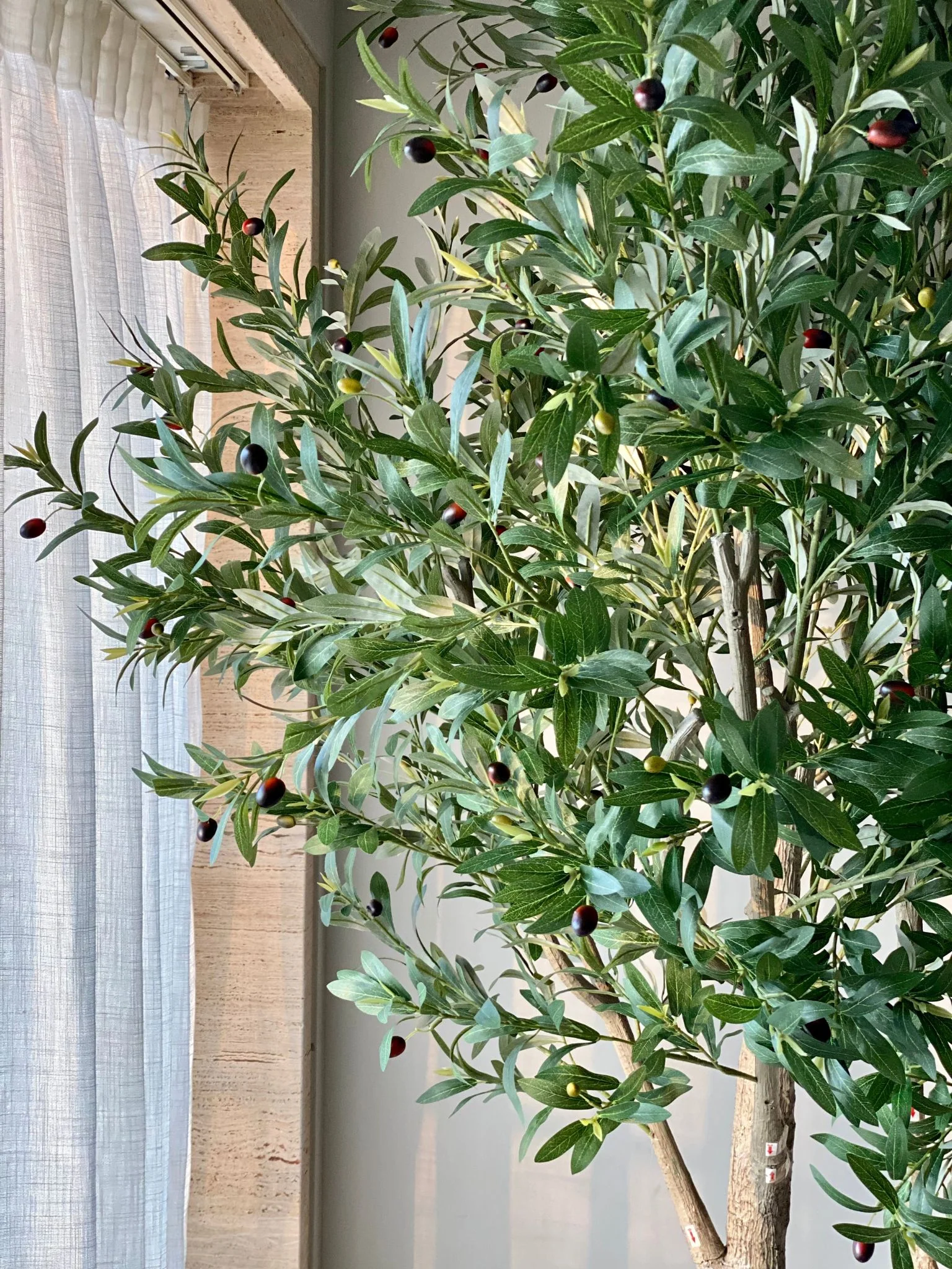 Artificial Olive Allure Plant - 8 Feet - Image 3