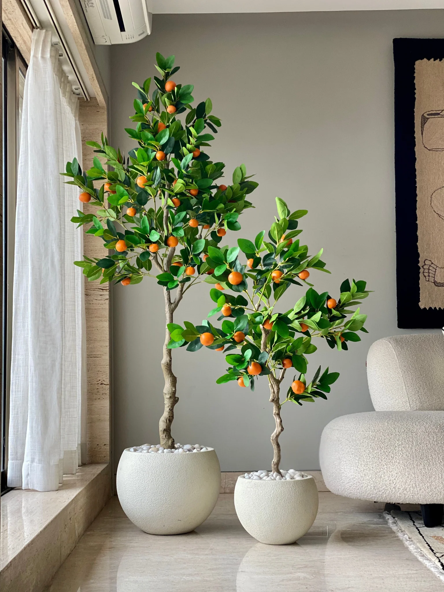 Artificial Tropical Orange Plant - 4 Feet - Image 3