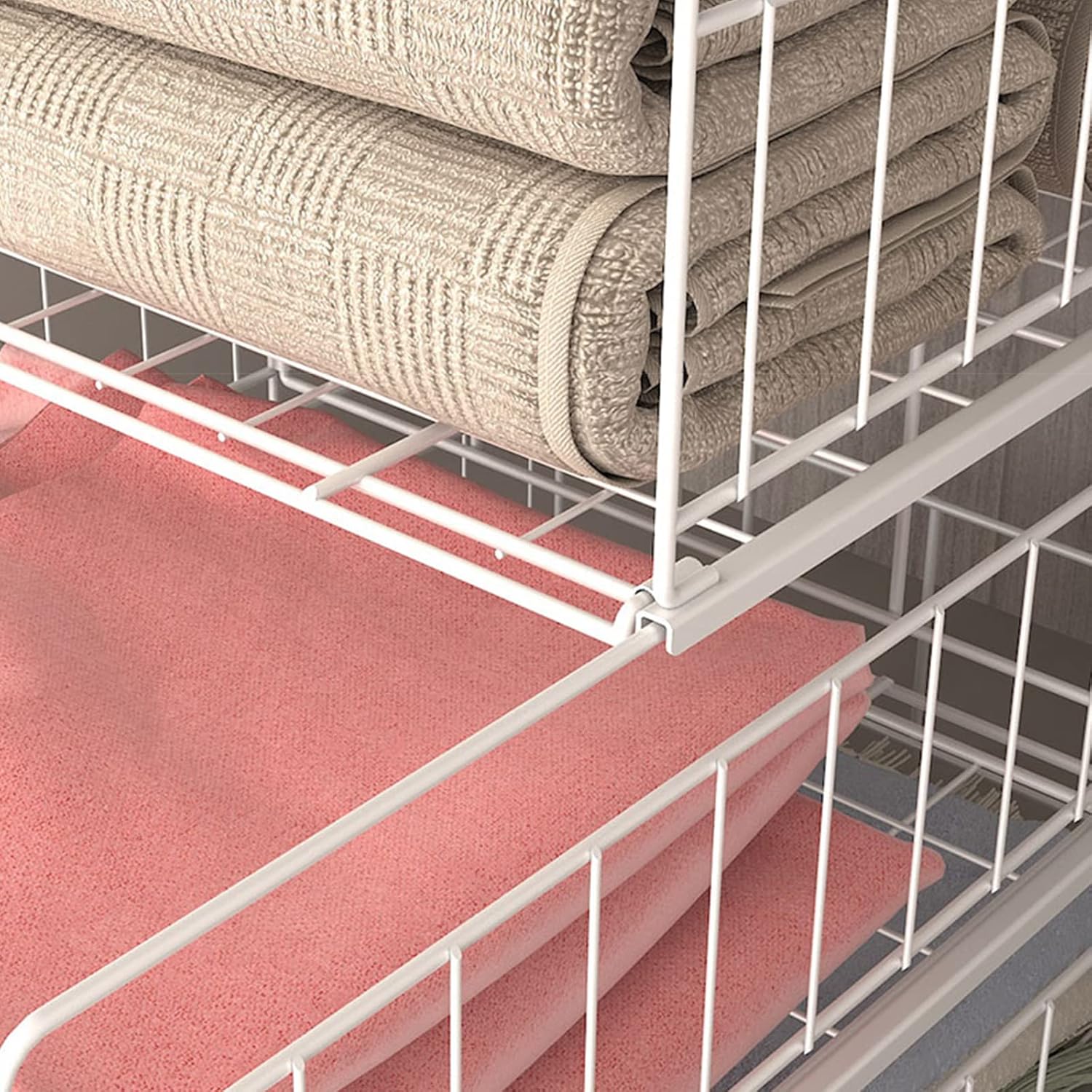 Wardrobe Stackable Rack (2 -Tier) - Image 6